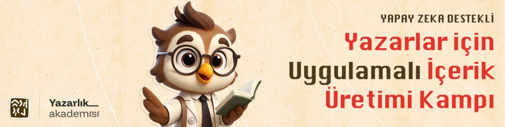Yazarlar için Uygulamalı İçerik Üretimi Kampı Başvuruları Açıldı