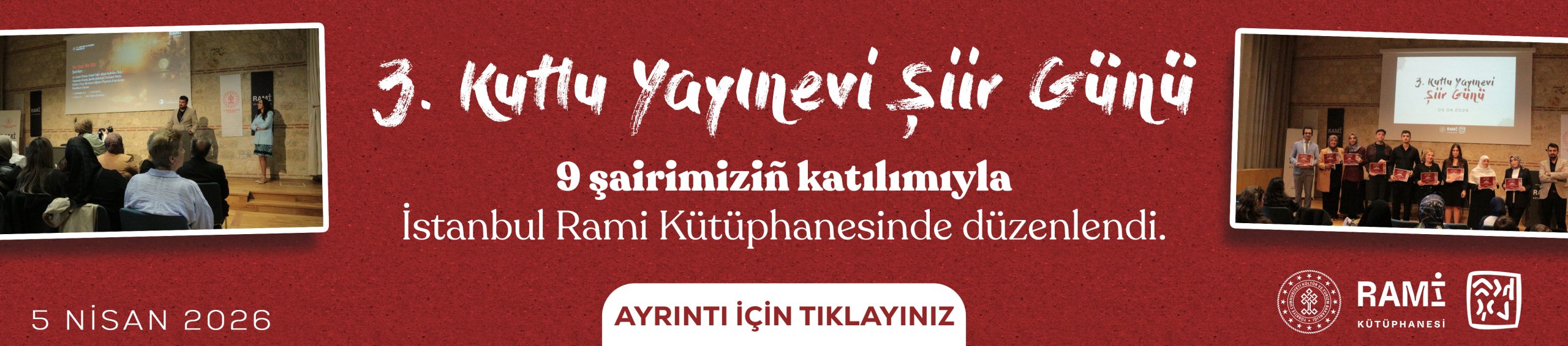 3. Kutlu Yayınevi Şiir Günü Düzenlendi
